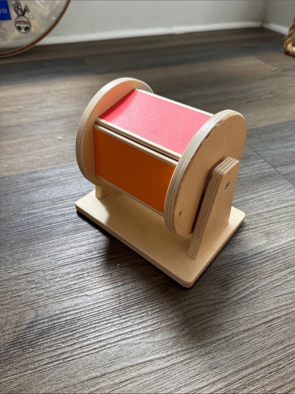 Wooden Spin-and-Learn Toy